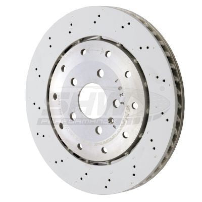 SHW Performance ARX44218 rear brake disc for Audi R8