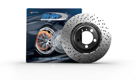 SHW Front Brake Discs (420mm x 40mm) - Audi RS6 C8 / F2 - SHW Performance brake disc construction image