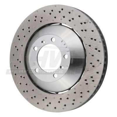 SHW Performance PFL41787 front brake disc for Porsche Cayman GT4 981 and 718 GT4