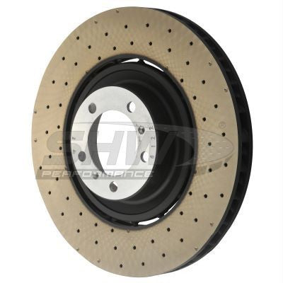 SHW Performance PFL49215 front brake disc for Porsche 911 992 GTS