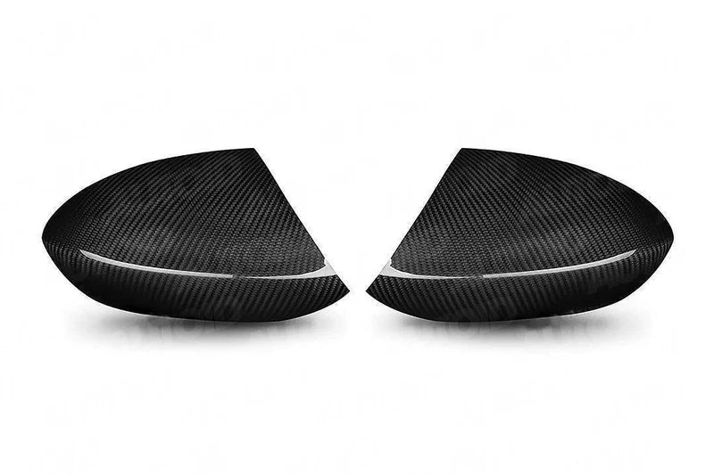 BMW 1M E82 &amp; M3 E90 E92 PRE-PREG CARBON FIBRE WING MIRROR COVERS BY TRE (2007-2013)